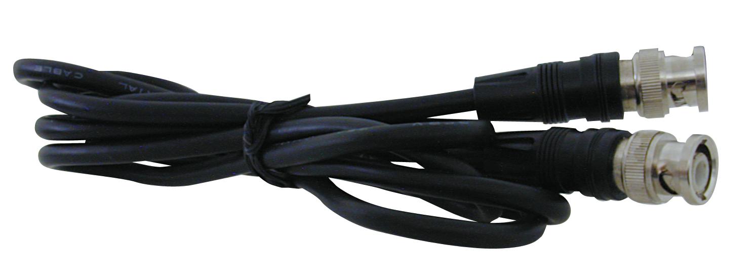 BNC tilslutningskabel Stik/Stik 75 Ohm, 1 m BLANKO