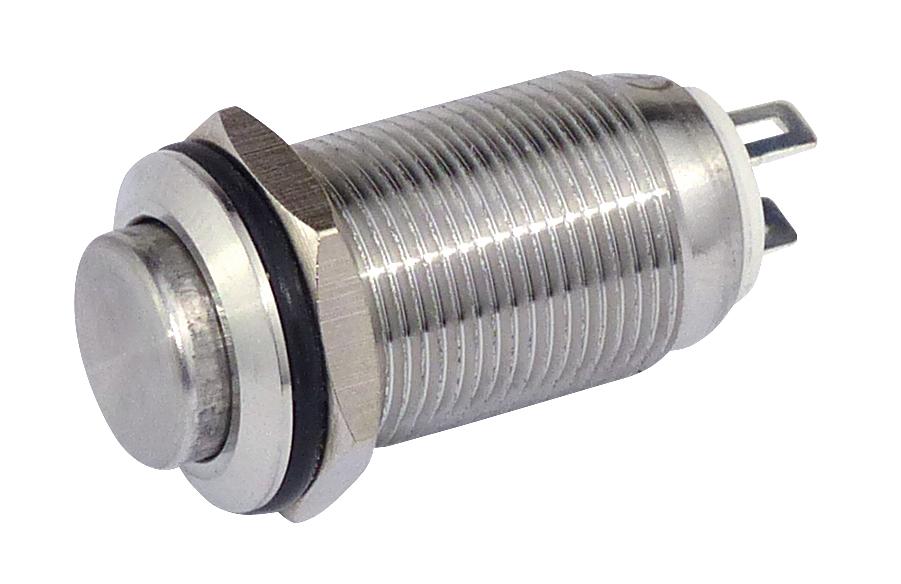 Metalkontakt 12 mm 1 x Afbryder BLANKO