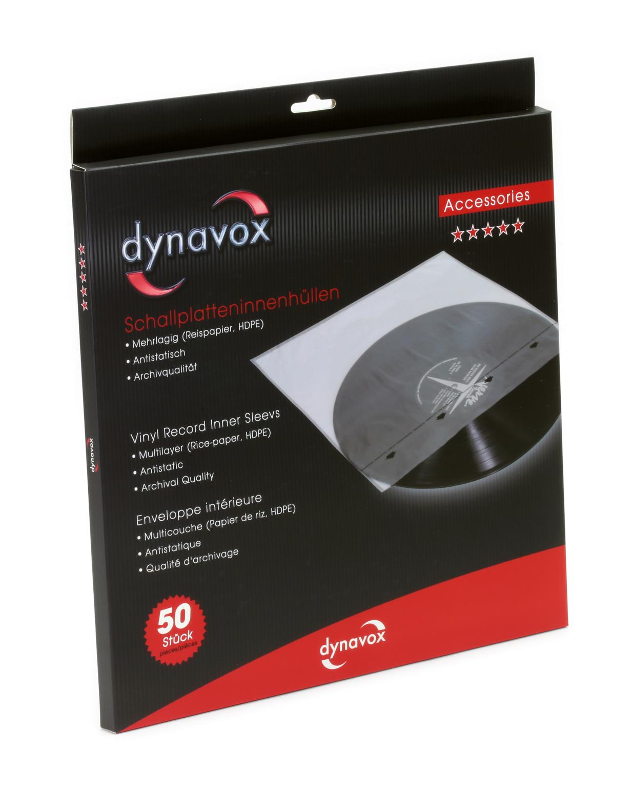 Dynavox pladeindærmer 50-pak