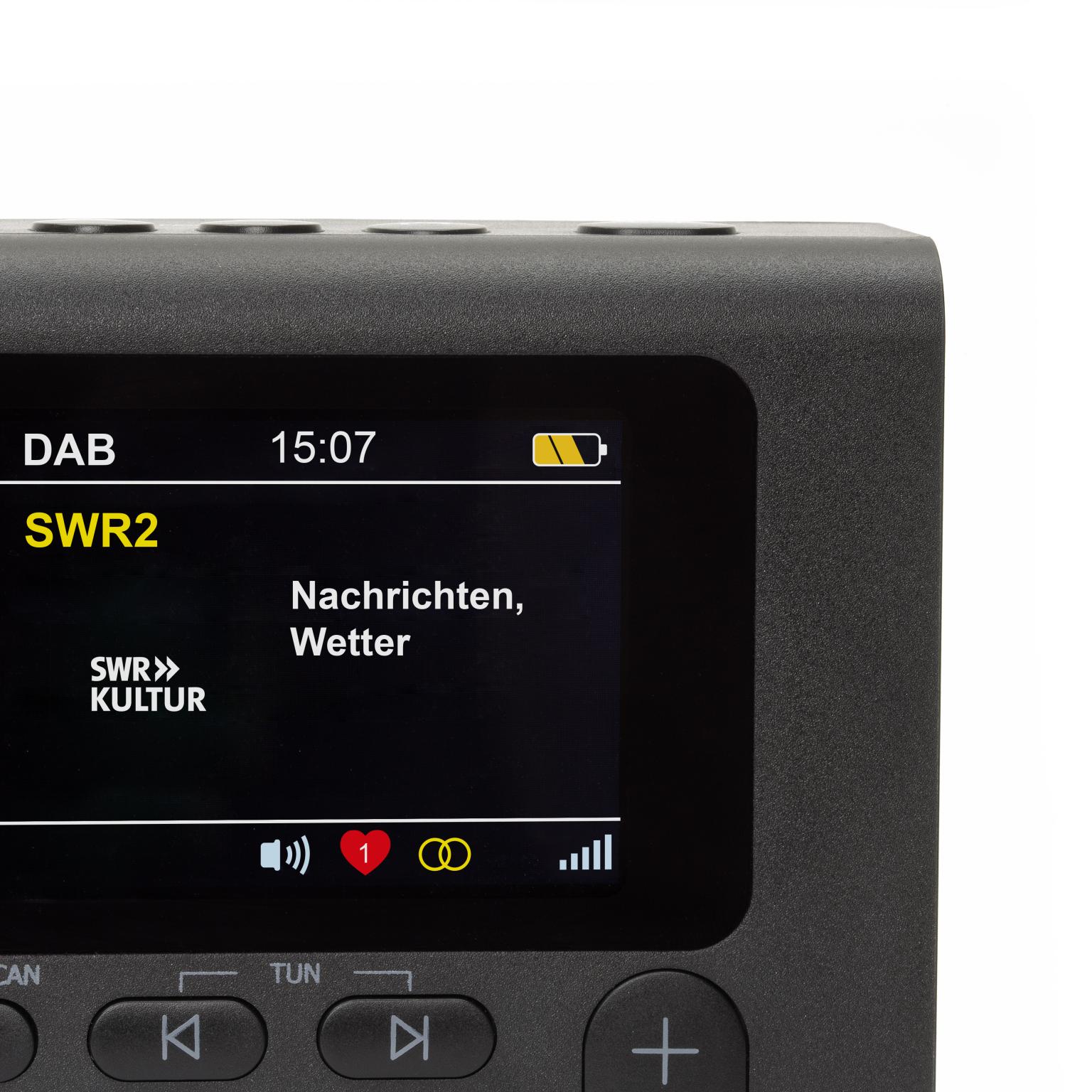 Dynavox DAB+ Radio DBT200 med BT og vækkefunktion