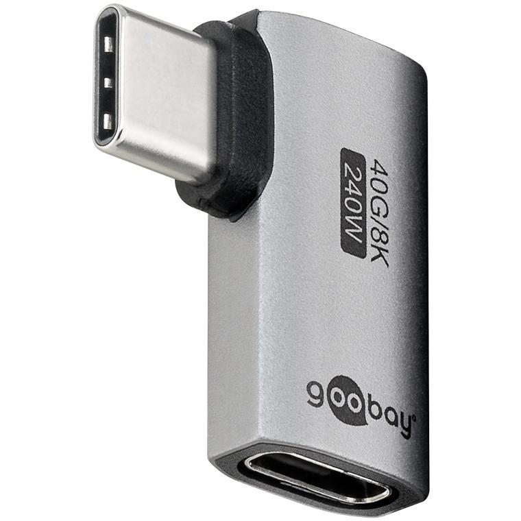 Vinklet USB C-adapter