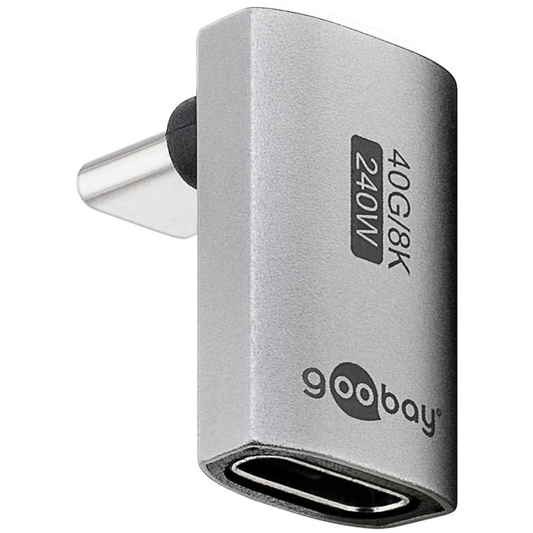 Vinklet USB C-adapter
