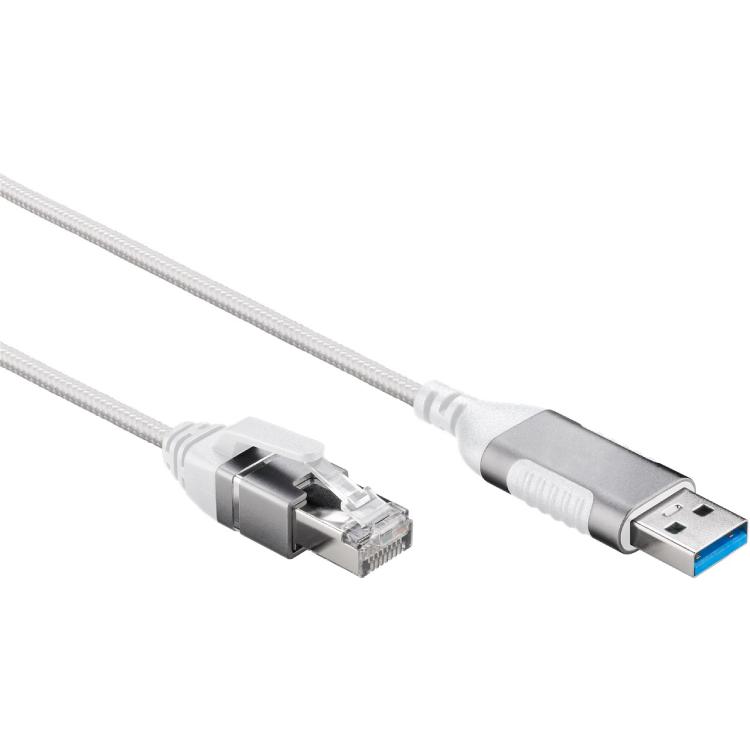 USB til RJ45 ethernet tynd kabel - Goobay
