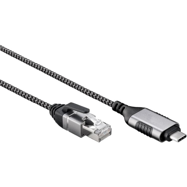 Ethernetkabel USB C til RJ45 slim - Goobay