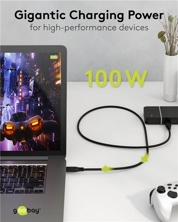 USB C-kabel - Goobay