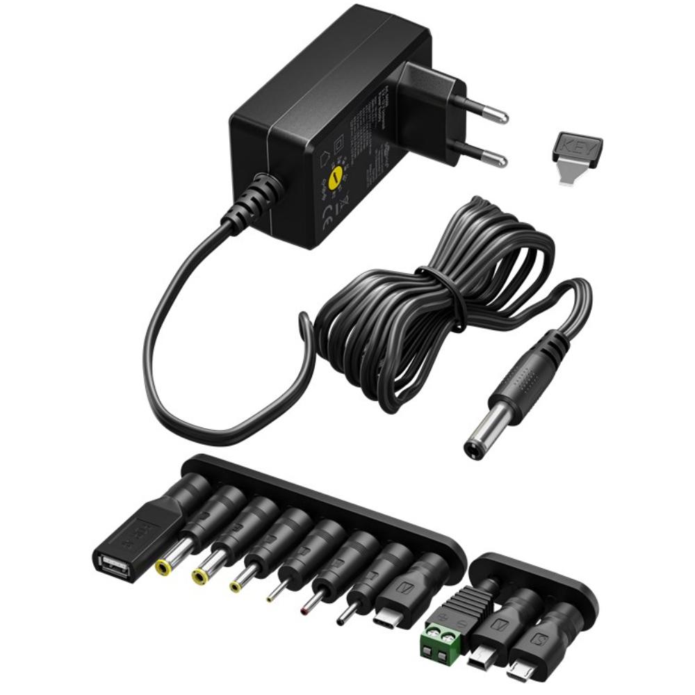 Universal AC/DC-adapter - Goobay