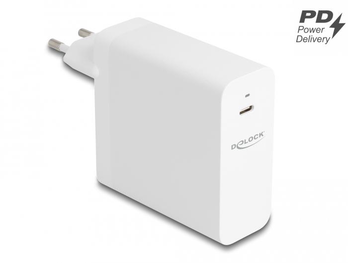 Delock USB GaN Opladning 1 x USB Type-C™ PD 3.1 med 140 W