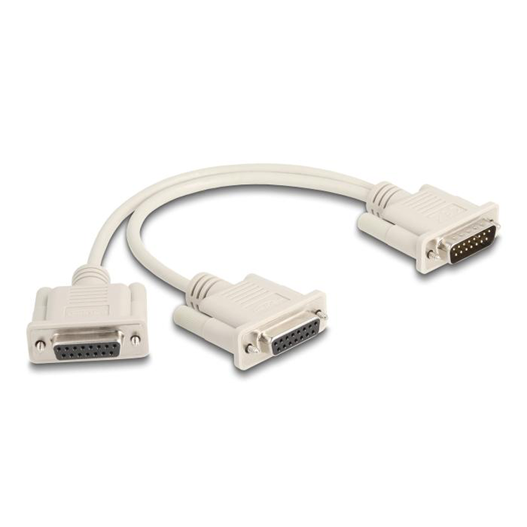 Serie D-Sub Y-kabel 15p
