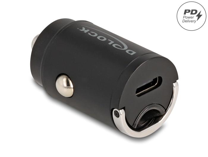 Delock Mini Bil-lader USB Type-C™ PD 3.0 med 30 W