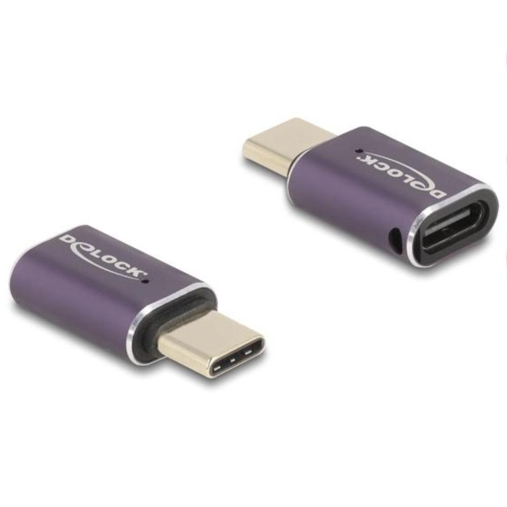 Delock USB Adapter 40 Gbps USB Type-C™ PD 3.1 240 W Stik til Stik Po