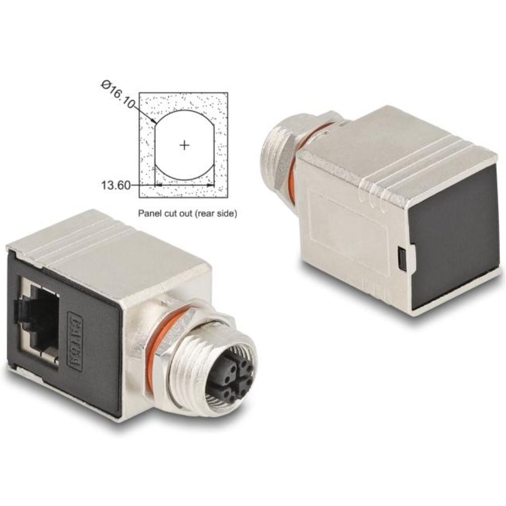 M12 adapter - Delock