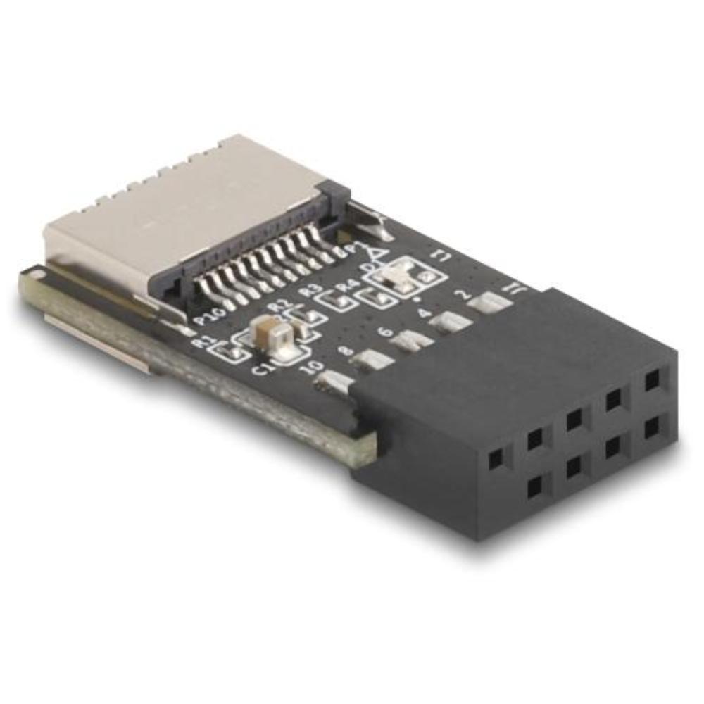9-pins USB 2.0 header - USB C - 20-pins USB Type-E Key A
