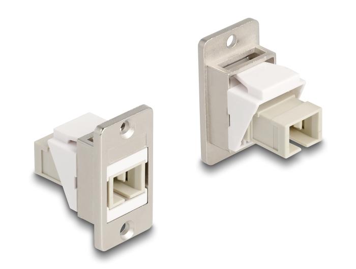 Delock Panel Mount Keystone Modul LWL SC Simplex Jack til Jack konisk