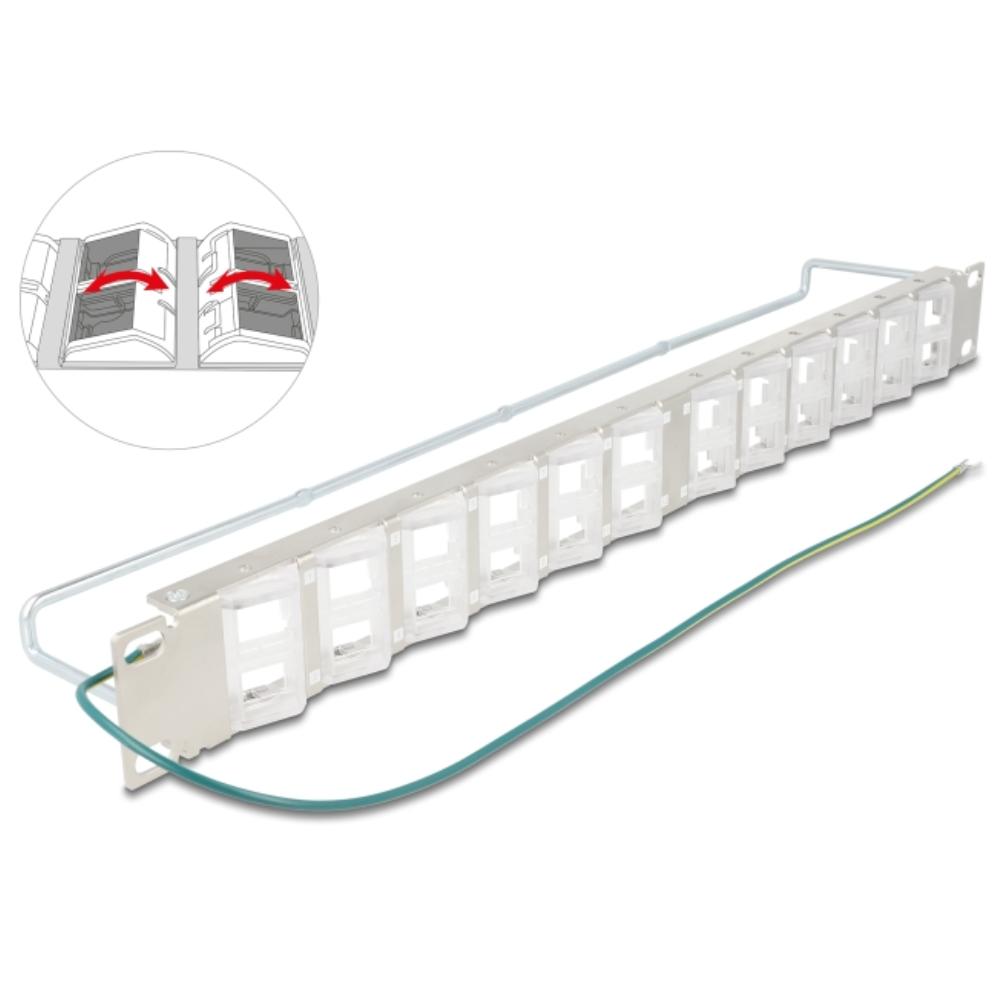 Keystone patchpanel - Delock