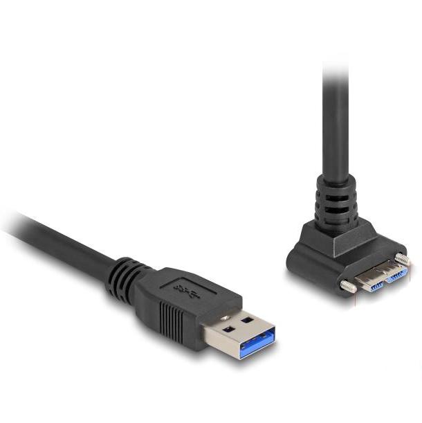 Delock USB 5 Gbps Kabel USB type-A stik lige til USB Micro-B stik med