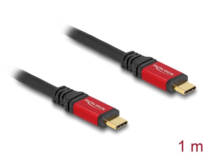 Delock USB 2.0 Kabel USB Type-C™ Stik til Stik PD 3.0 100 W E-mærket