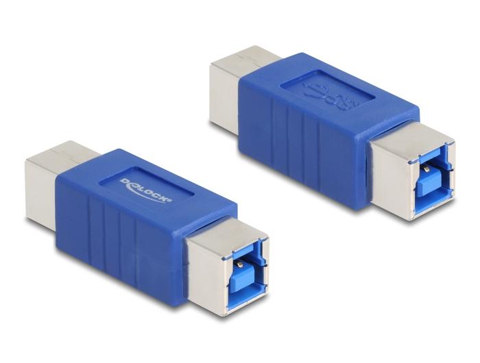 Delock USB 5 Gbps Adapter Gender Changer USB type-B stik til stik
