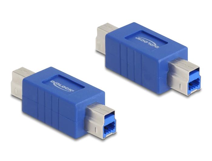 Delock USB 5 Gbps Adapter Gender Changer Type-B Stik til Stik