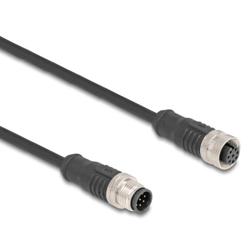 M12 kabel - Delock