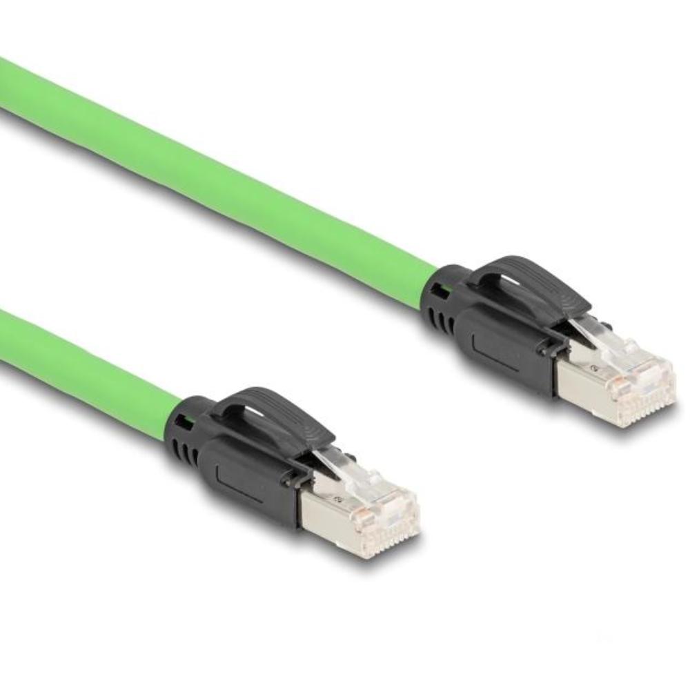 Delock RJ45 netværkskabel Cat.6A stik til stik SF/UTP slæbestrengsbestandig