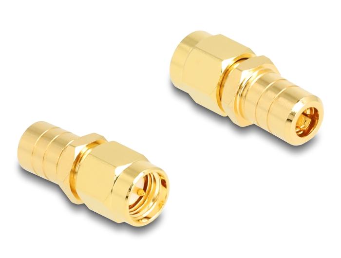 SMA hanstik til SMB hanstik adapter 50 Ohm