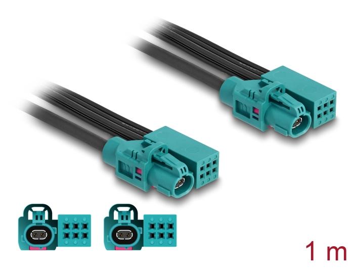 Delock Kabel HDMTD Z single + Powerpin Stik til HDMTD Z single + Powerpin