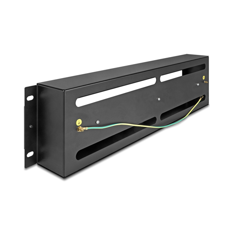 Beskyttelsesliste med kabelgennemføring til 19 tommer serverrack 3U