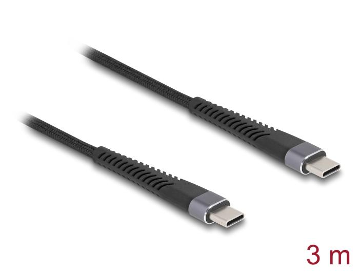 Delock USB 2.0 Kabel USB Type-C™ Stikprop til Stikprop med forlænget Kn