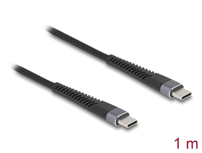 Delock USB 2.0 Kabel USB Type-C™ Stikprop til Stikprop med forlænget Kn