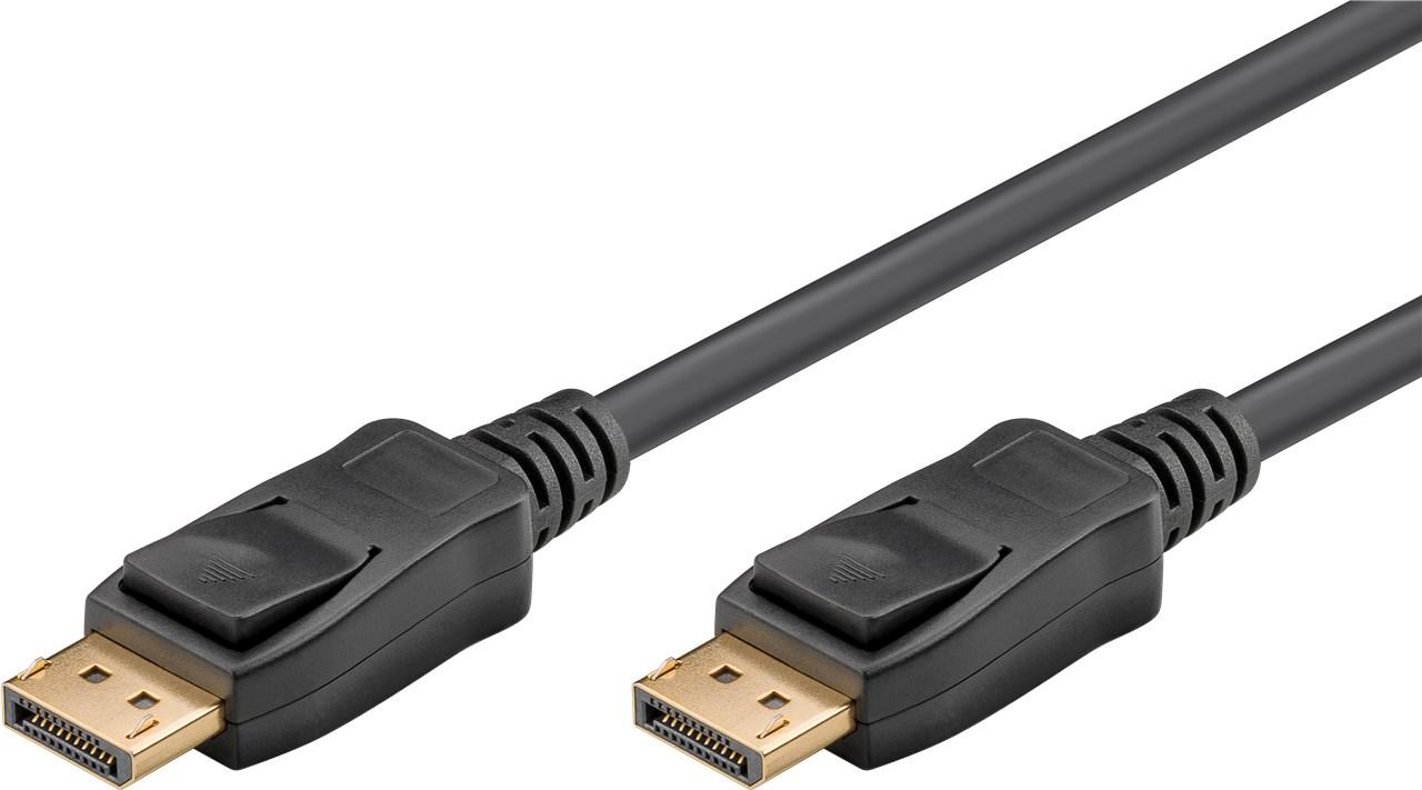 DisplayPort™-kabel 2.1, 54 Gbit/s - Goobay