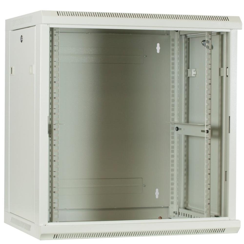 12U Serverkabinet 19 tommer 600x450x635mm (BxDxH) Patchkabinet Vægkabinet Datakabinet