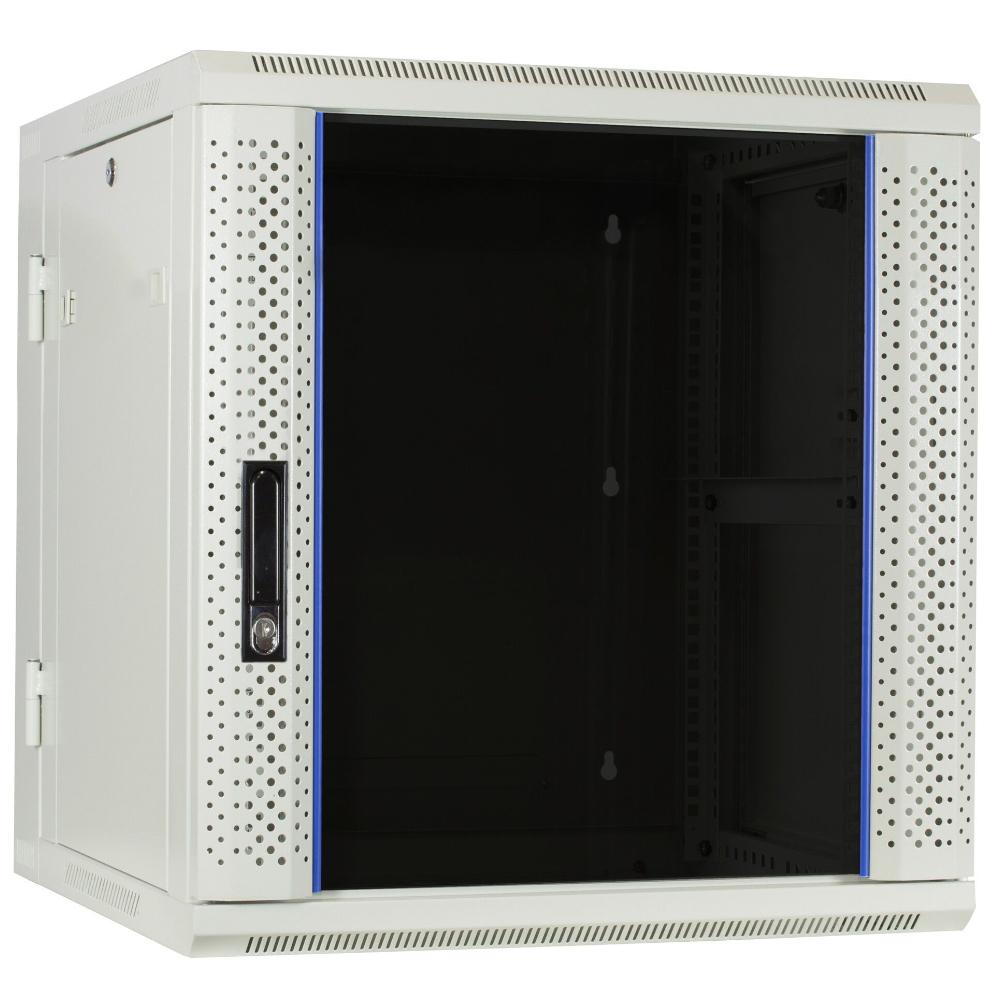 12U Serverkabinet 19 tommer 600x600x635mm (BxDxH) Patchkabinet Vægkonsoll Datakabinet
