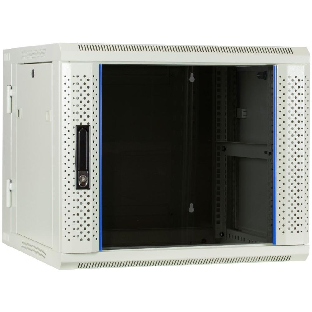 9U Serverkabinet 19 tommer 600x600x500mm (BxDxH) Patchkabinet Vægkonsoll Datakabinet