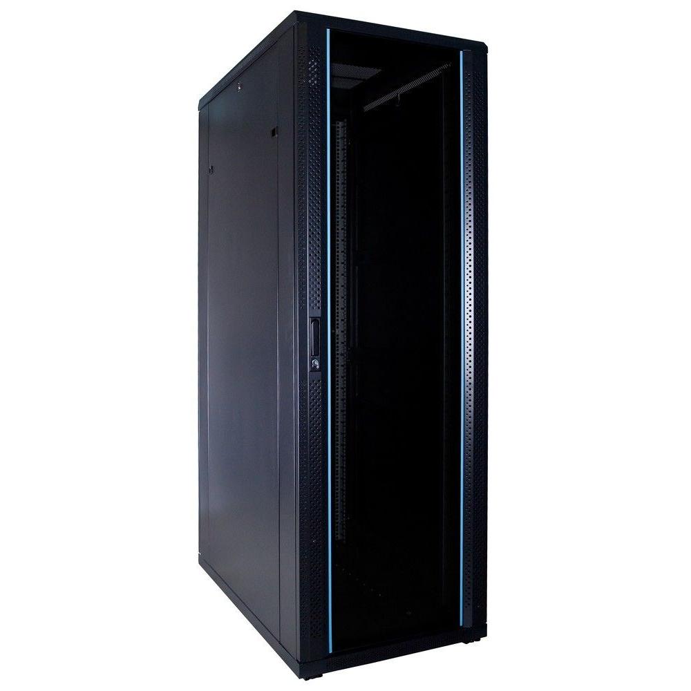 37U Serverkabinet 19 tommer 600x1000x1800mm (BxDxH) Patchkabinet Rackkabinet Datakabinet