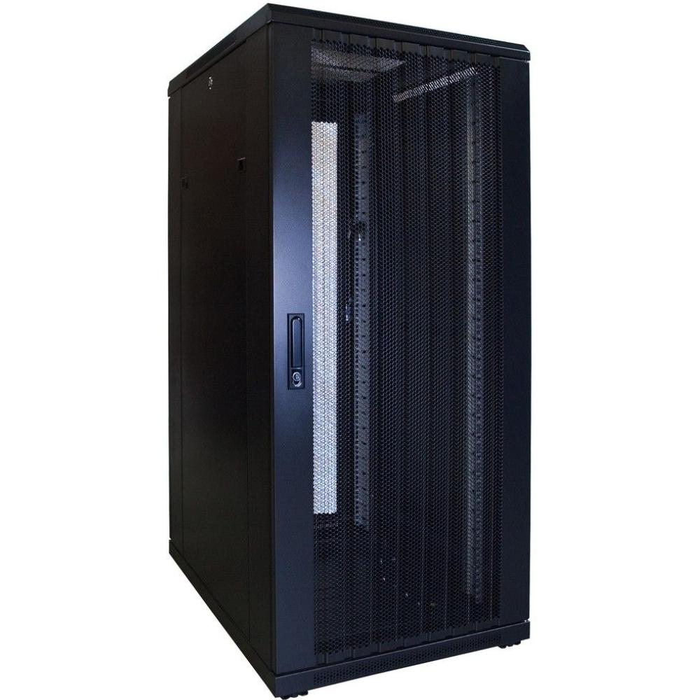 27U Serverkabinet 19 tommer 600x800x1400mm (BxDxH) Patchkabinet Rackkabinet Datakabinet