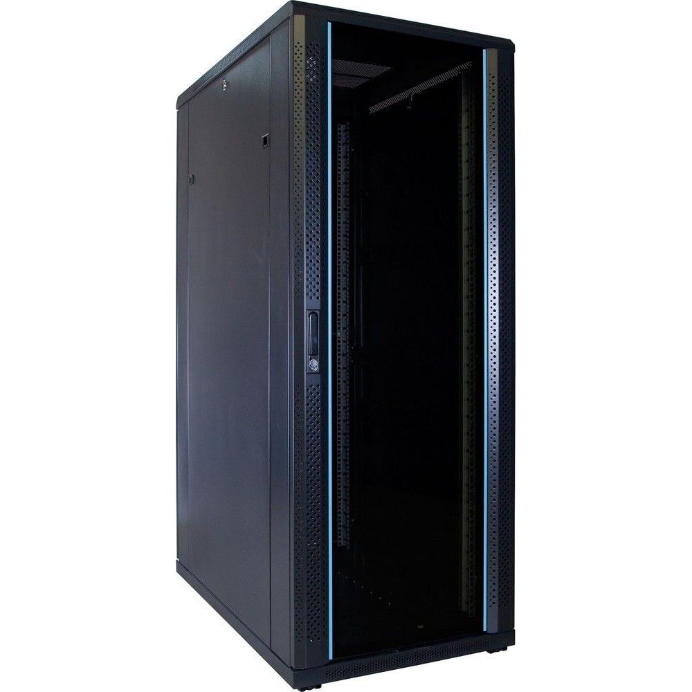 32U Serverkabinet 19 Tommer 600x1000x1600mm (BxDxH) Patchkabinet Rackkabinet Datakabinet