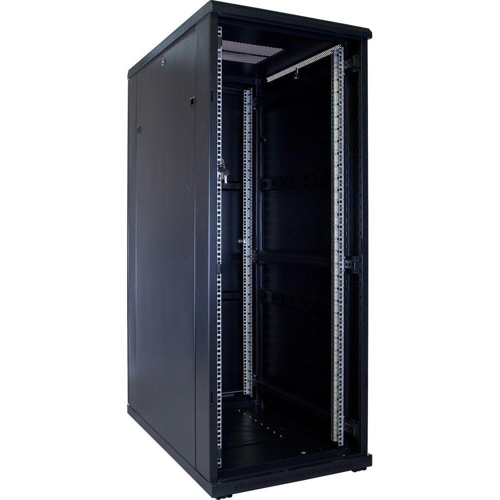 32U Serverkabinet 19 Tommer 600x1000x1600mm (BxDxH) Patchkabinet Rackkabinet Datakabinet