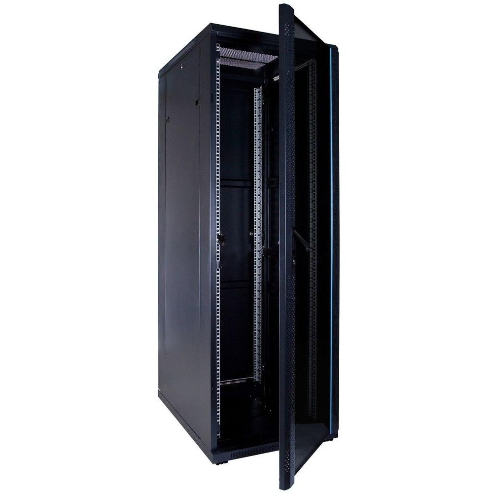 37U Serverkabinet 19 Tommer 600x800x1800mm (BxDxH) Patchkabinet Rackkabinet Datakabinet
