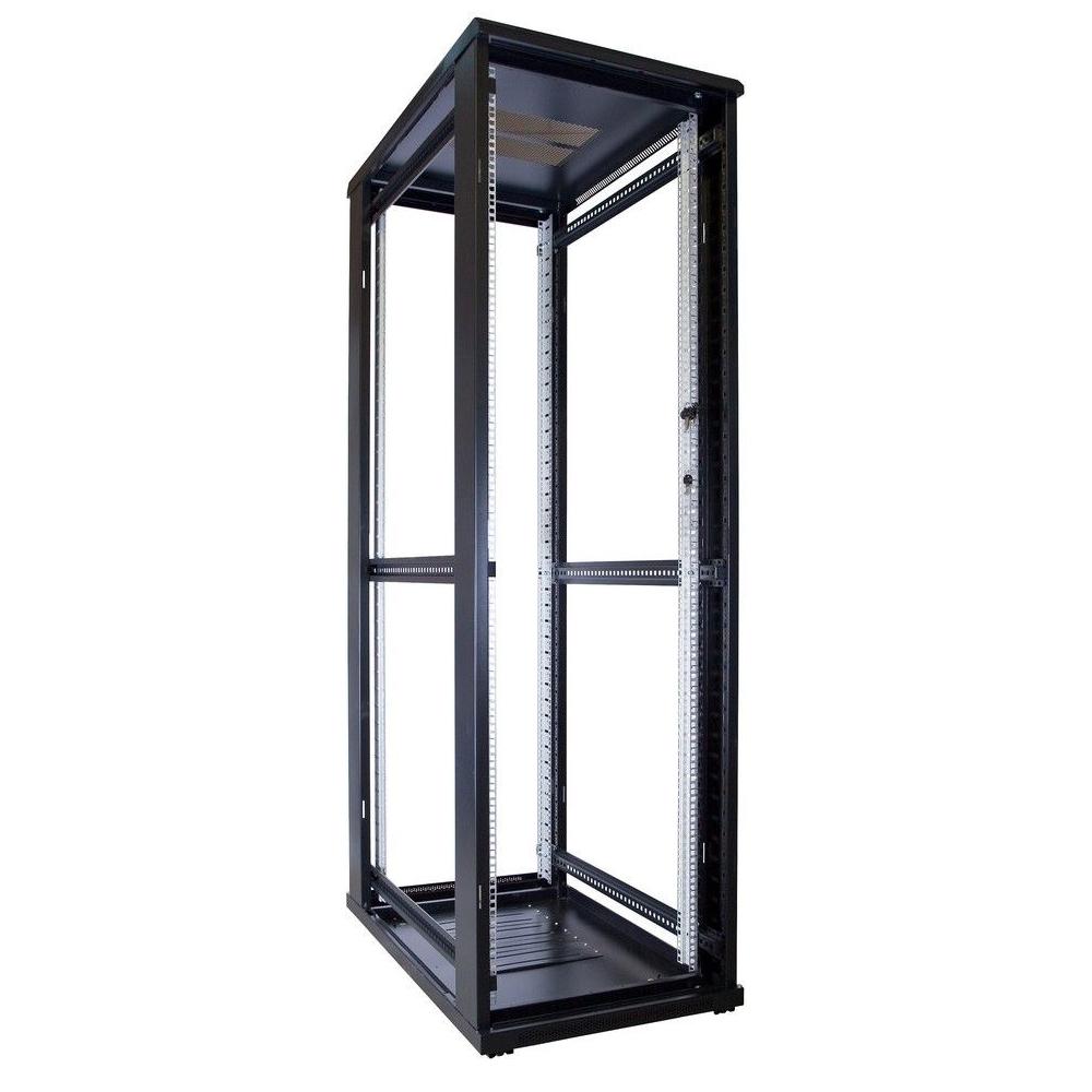 42U Serverkabinet 19 tommer 600x1000x2000mm (BxDxH) Patchkabinet Rackkabinet Datakabinet