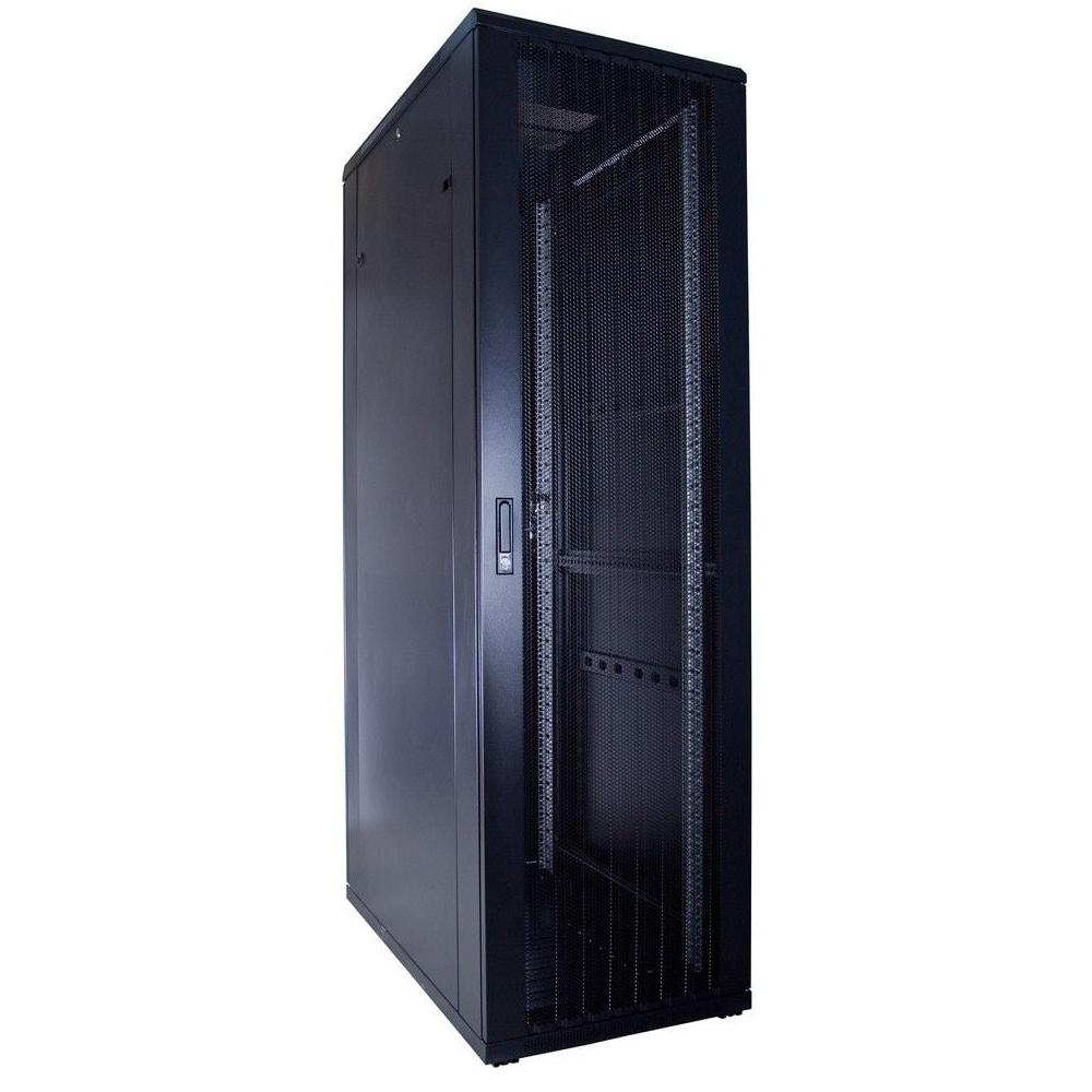 42U Serverkabinet 19 tommer 600x1000x2000mm (BxDxH) Patchkabinet Rackkabinet Datakabinet