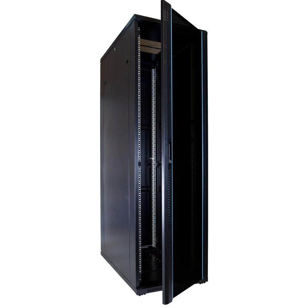 42U Serverkabinet 19 tommer 600x1000x2000mm (BxDxH) Patchkabinet Rackkabinet Datakabinet