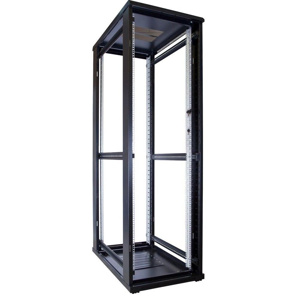 42U Serverkabinet 19 tommer 600x1000x2000mm (BxDxH) Patchkabinet Rackkabinet Datakabinet