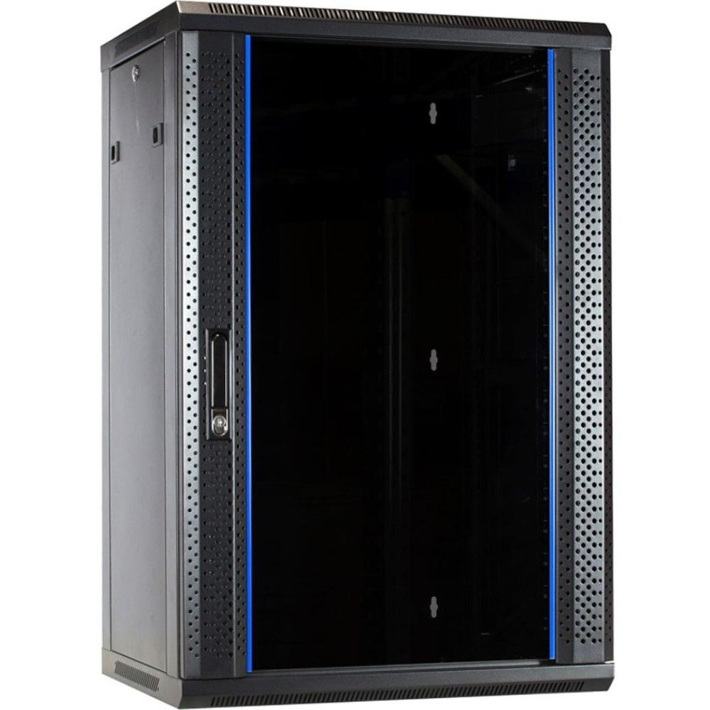 18U Serverkabinet 19 tommer 600x450x900mm (BxDxH) Patchkabinet Vægkabinet Datakabinet