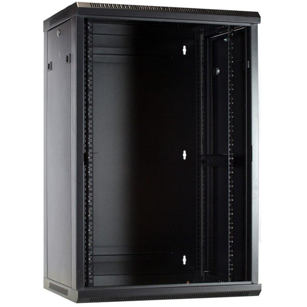 18U Serverkabinet 19 tommer 600x450x900mm (BxDxH) Patchkabinet Vægkabinet Datakabinet
