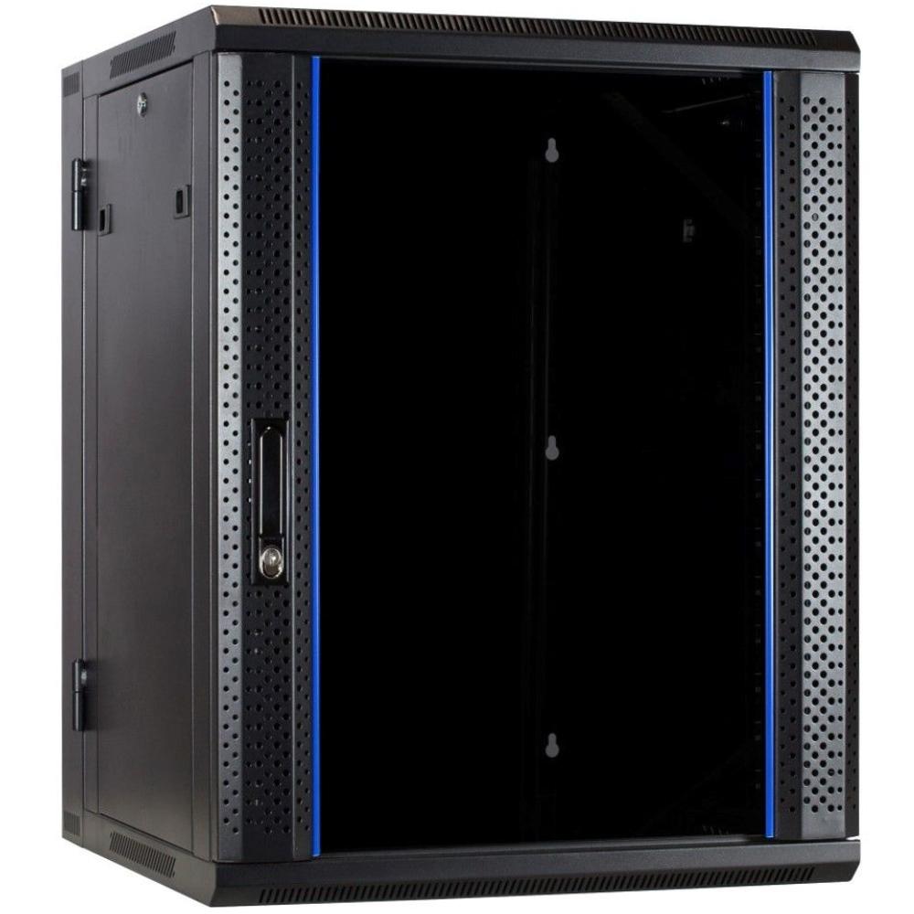 15U Serverkabinet 19 tommer 600x600x770mm (BxDxH) Patchkabinet Vægkonsoll Datakabinet