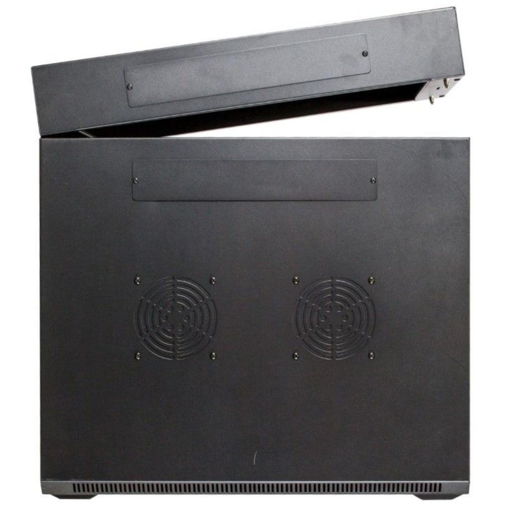 15U Serverkabinet 19 tommer 600x600x770mm (BxDxH) Patchkabinet Vægkonsoll Datakabinet
