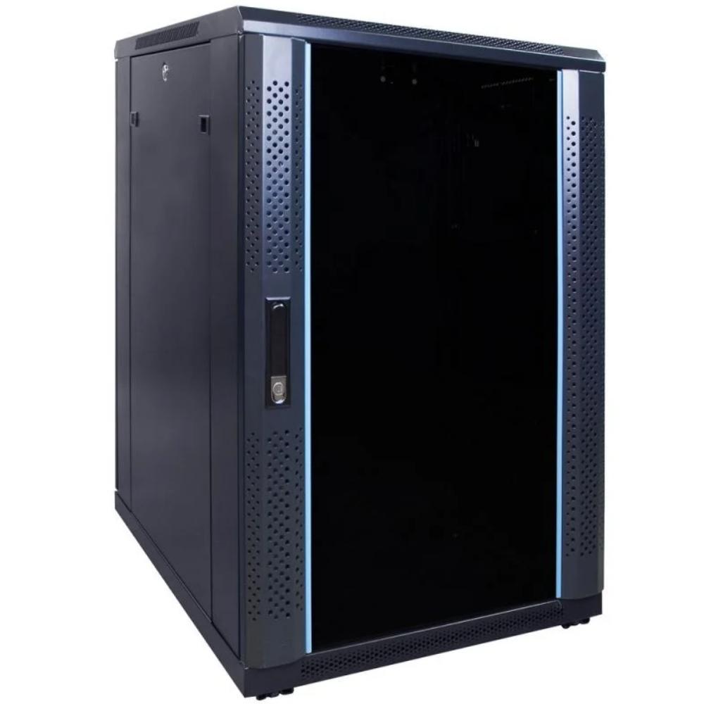 18U Serverkabinet 19 Inch 600x800x1000mm (BxDxH) Patchkabinet Rackkabinet Datakabinet