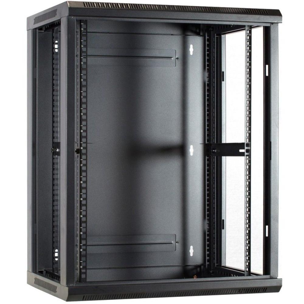 15U Serverkabinet 19 Inch 600x450x770mm (BxDxH) Patchkabinet Vægkonsoll Datakabinet