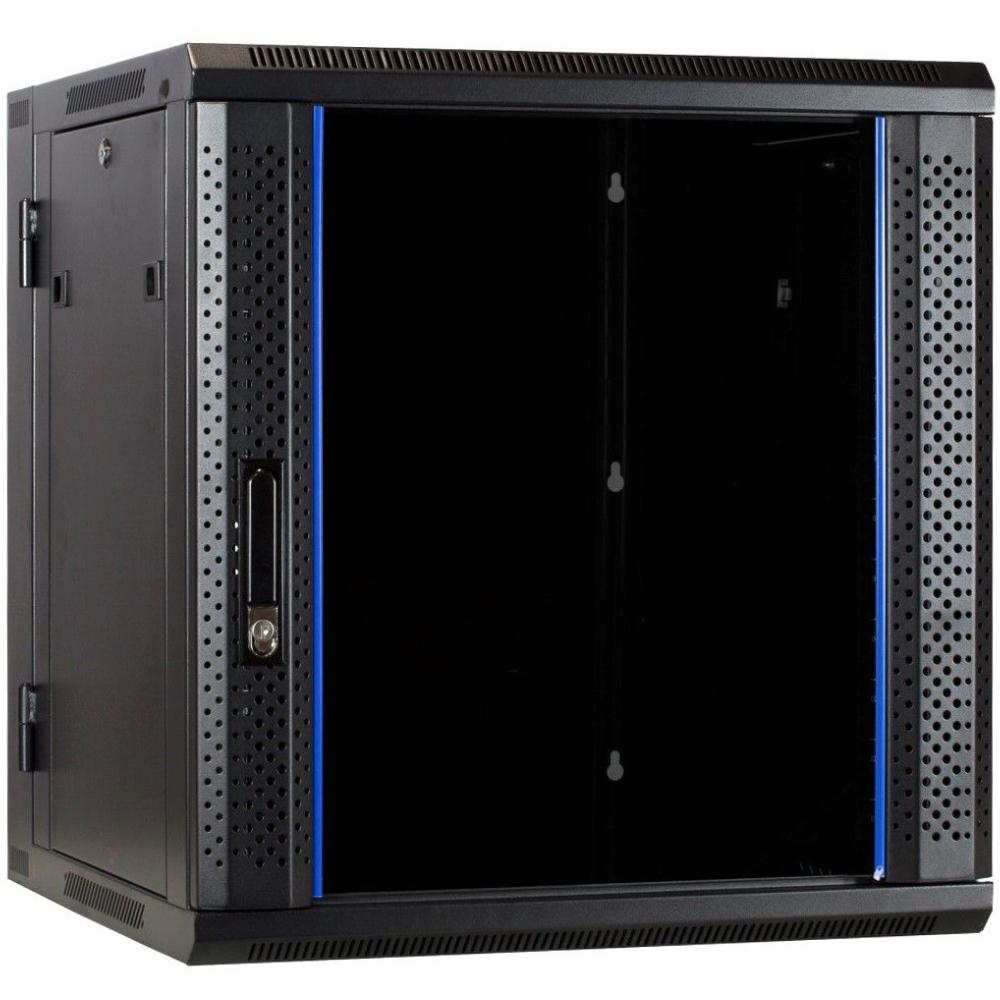 12U Serverkabinet 19 tommer 600x600x635mm (BxDxH) Patchkabinet Vægkonsoll Datakabinet