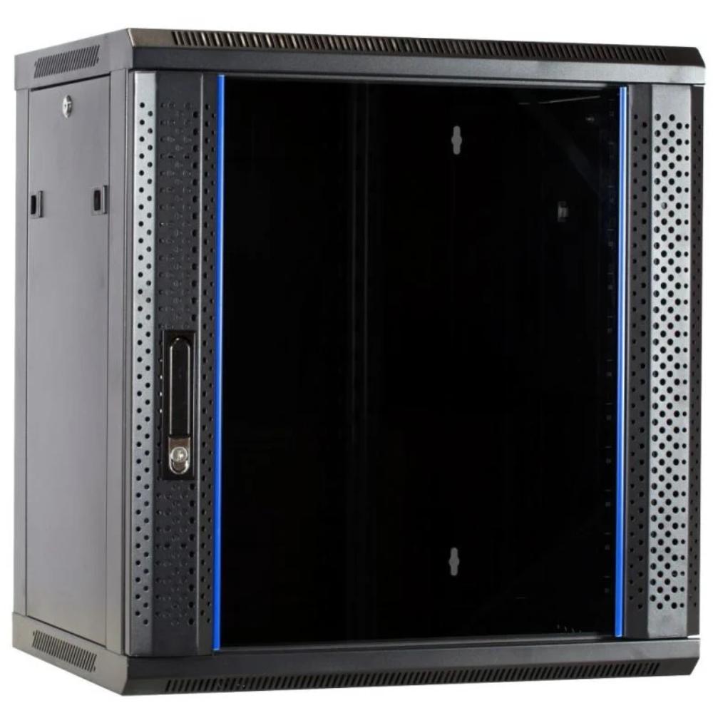 12U Serverkabinet 19 Tommer 600x450x635mm (BxDxH) Patchkabinet Vægkonsoll Datakabinet